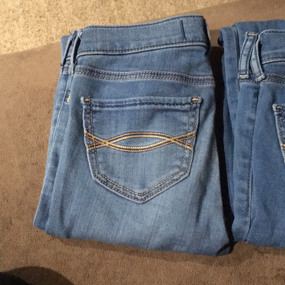 Medium Wash Abercrombie Kids Jeans